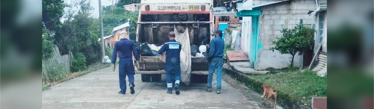 Separación de residuos aprovechables en sector comercial