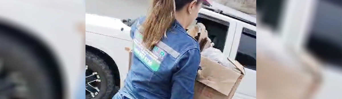 Recogida directa de reciclaje en sectores residenciales